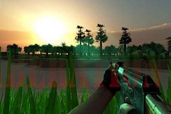 A scene from  the game 'Liberation 71'