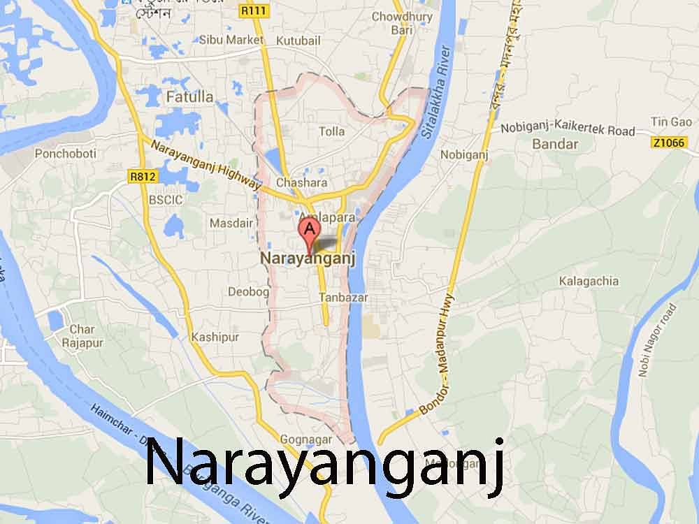 Narayanganj map