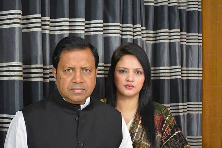 Late Awami League lawmaker Shawkat Hossain Hiron and his wife Zebunnesa Afroz