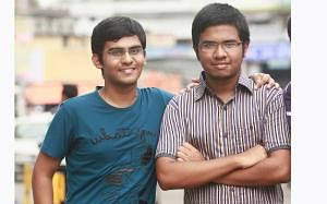 Bangladeshi students Nur Muhammad Shafiullah of Dhaka College and Adib Hasan of Mymensingh Zila School have secured bronze medals in the 26th Asian Pacific Mathematics Olympiad (APMO) 2014. Photo: Prothom Alo