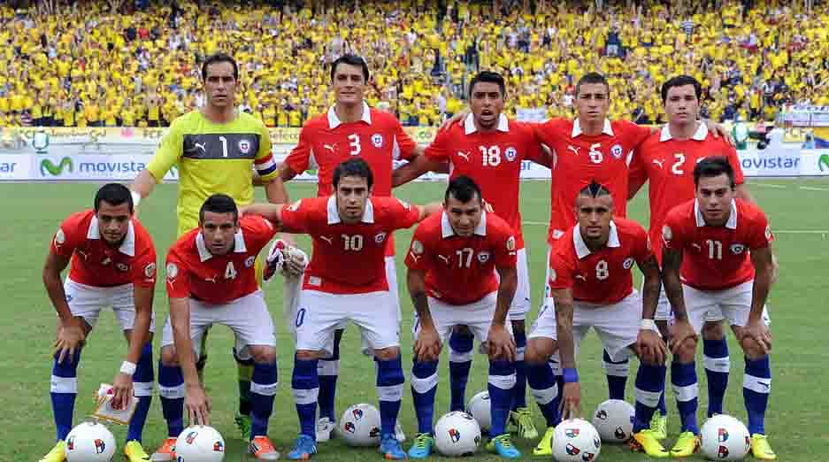 Seleções Imortais - Chile 2014-2016 - Imortais do Futebol