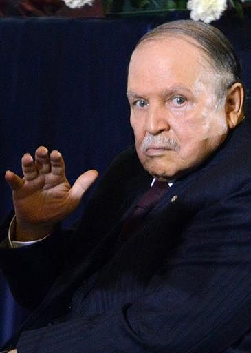 Algerian President Abdulaziz Bouteflika. AFP