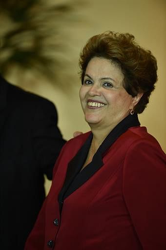Brazilian President Dilma Rousseff. AFP