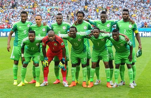 Nigeria team photo
