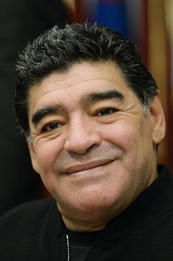 Argentine great Diego Maradona