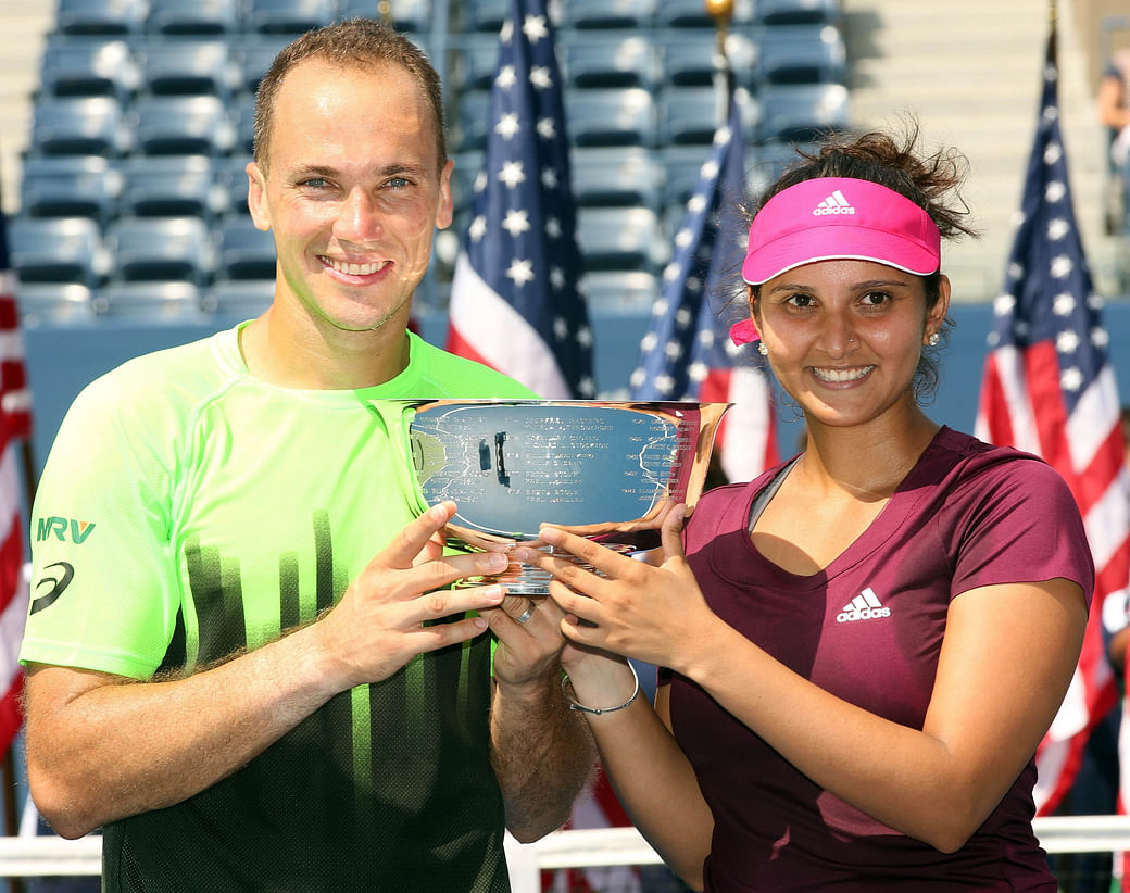 Fotos da decisão e da festa de Bruno Soares e Sania Mirza - Superesportes