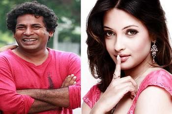 Bangladesh actor Mosharraf Karim and Kolkata film actress Riya Sen