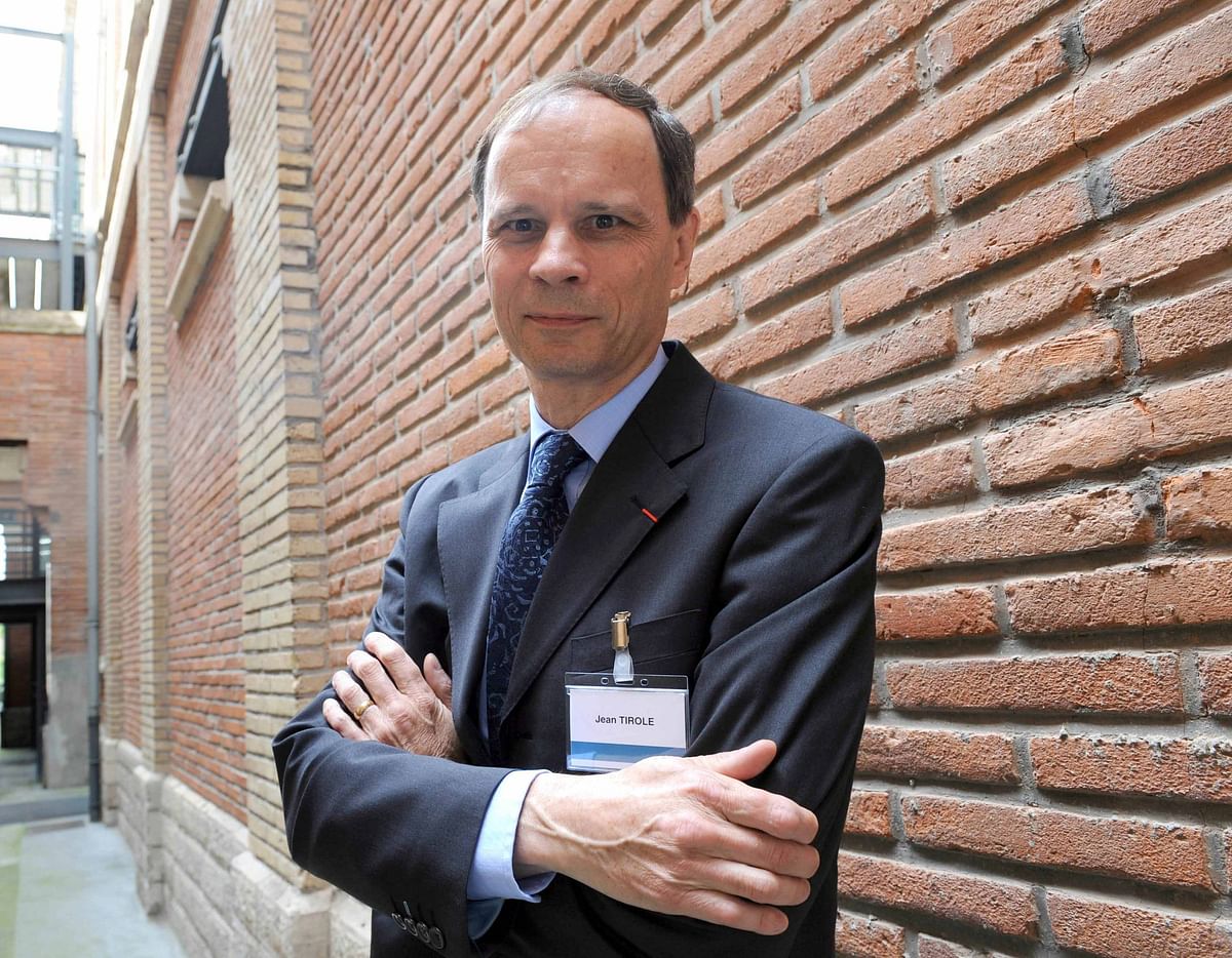 French economist Jean Tirole. Photo: AFP