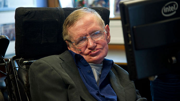 Stephen Hawking. AFP