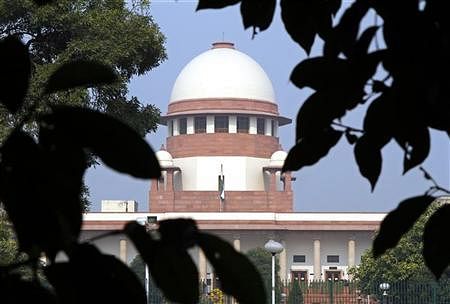The Indian Supreme Court building is seen in the picture at New Delhi, India. Photo: Reuters