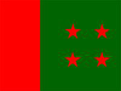 Awami League Flag. Prothom Alo File Photo