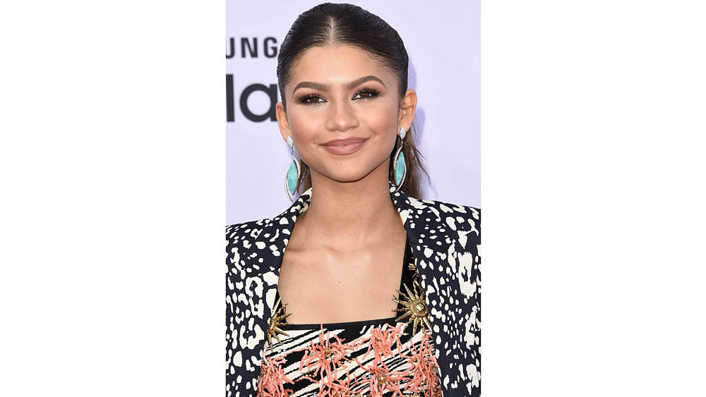 Zendaya attends the 2015 Billboard Music Awards, May 17, 2015, at the MGM Grand Garden Arena in Las Vegas, Nevada. Photo: AFPR