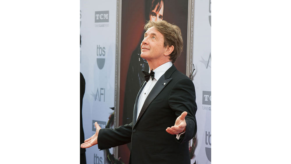 Actor Martin Short arrives for the AFI Life Achievement Award Gala Honoring Steve Martin in Hollywood, California, June 4, 2015. Photo: AFP