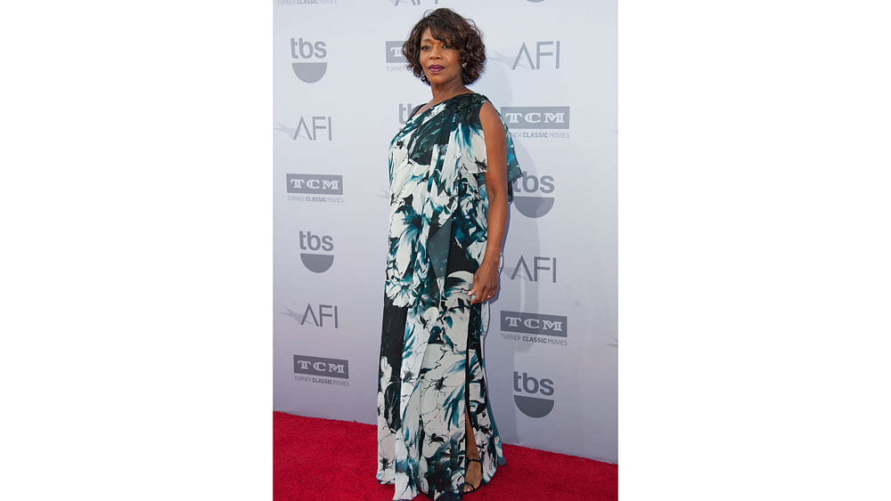 ctress Alfre Woodard arrives at the AFI Life Achievement Award Gala Honoring Steve Martin in Hollywood, California, on June 4, 2015. Photo: AFP