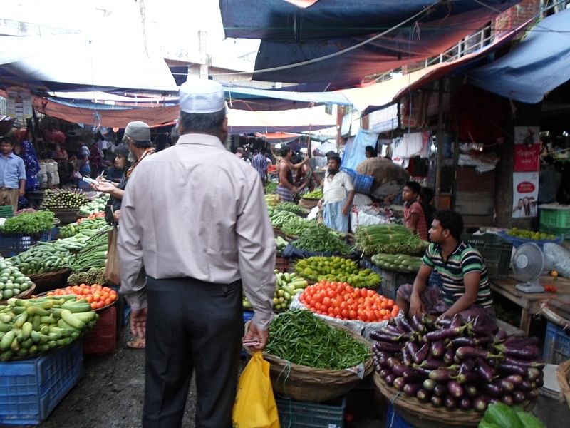 Popular grocery items for the iftar table have shot up on the eve of Ramadan. Photo: Toriqul Islam