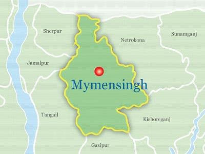 Map of Mymensingh