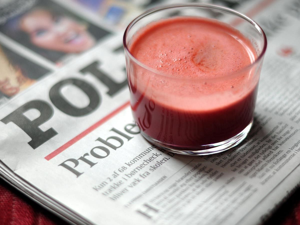 Beetroot juice may boost muscle power.