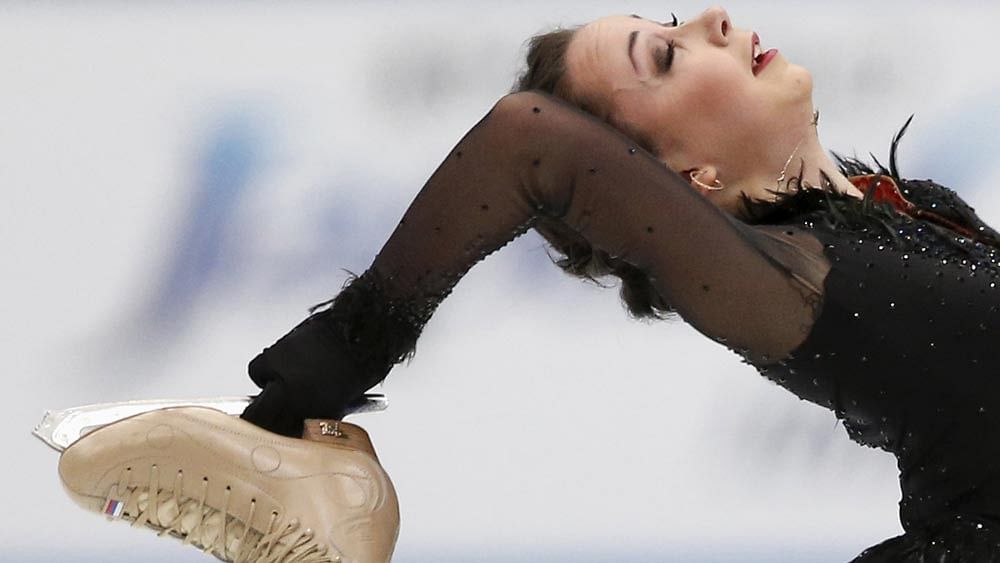 Russia`s Elizaveta Tuktamysheva of team Europe competes during Japan Open Figure Skating Team Competition in Saitama, Japan, October 3, 2015. Photo: Reuters