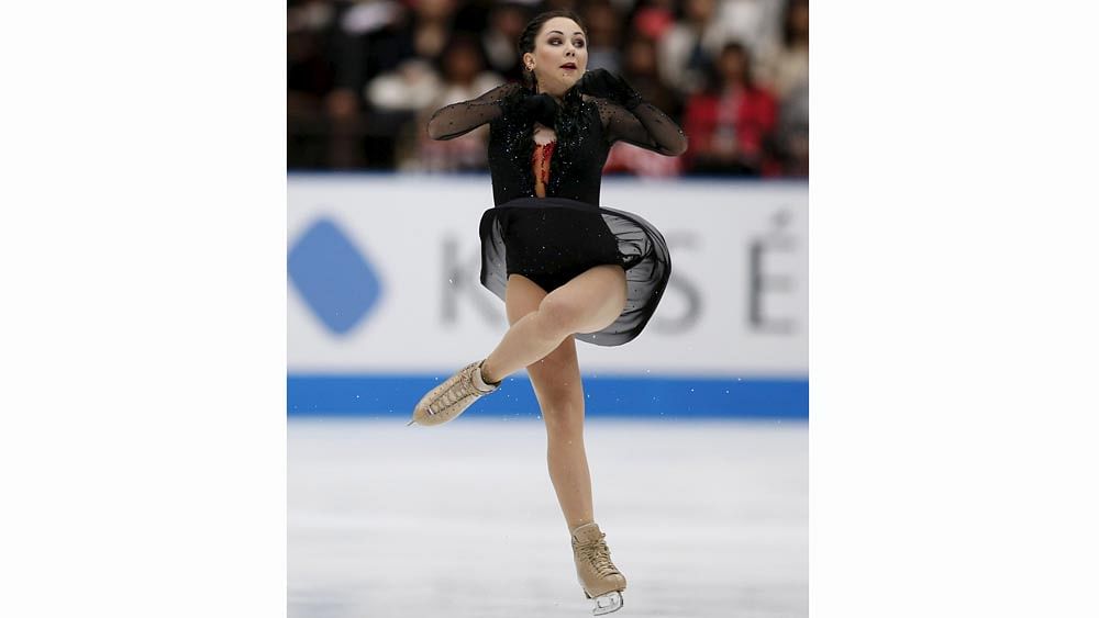 Russia`s Elizaveta Tuktamysheva of team Europe competes during the Japan Open Figure Skating Team Competition in Saitama, Japan, October 3, 2015. Photo: Reuters