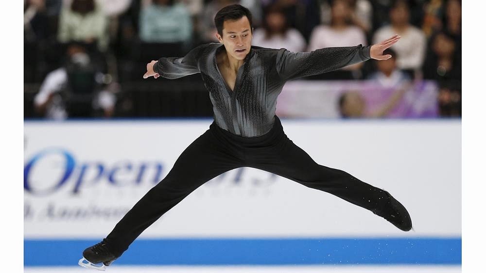 Canada`s Patrick Chan of team North America competes during the Japan Open Figure Skating Team Competition in Saitama, Japan, October 3, 2015. Photo: Reuters