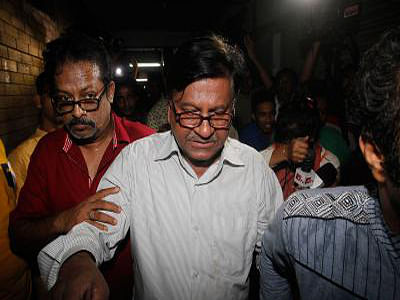 Professor  Abul Kashem Fazlul Huq, father of hacked publisher Faisal Arefin (Dipan). Photo: Sazid Hossain