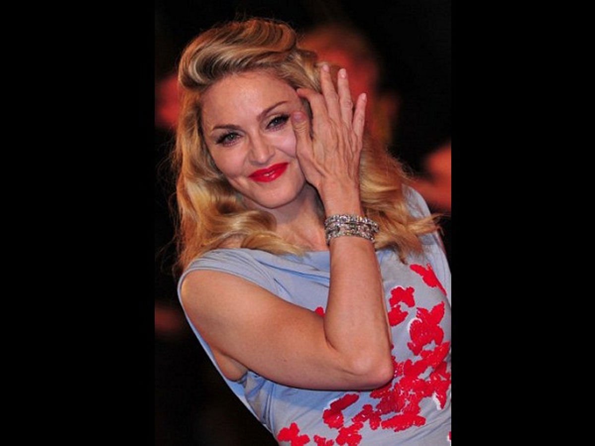 Madonna. Photo: AFP