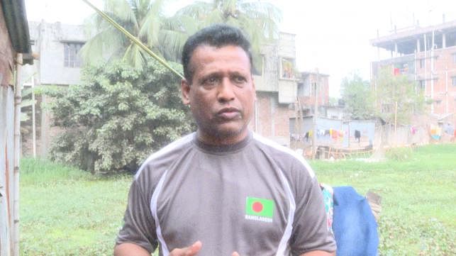 Kazi Shahadet Hossain, maternal uncle of lifter Mabia Akhter Simanta