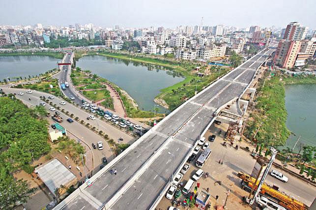 Moghbazar-Mouchak Flyover