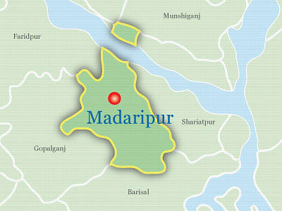 Madaripur map.