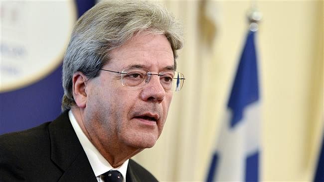 Italy’s foreign minister Paolo Gentiloni. AFP file photo