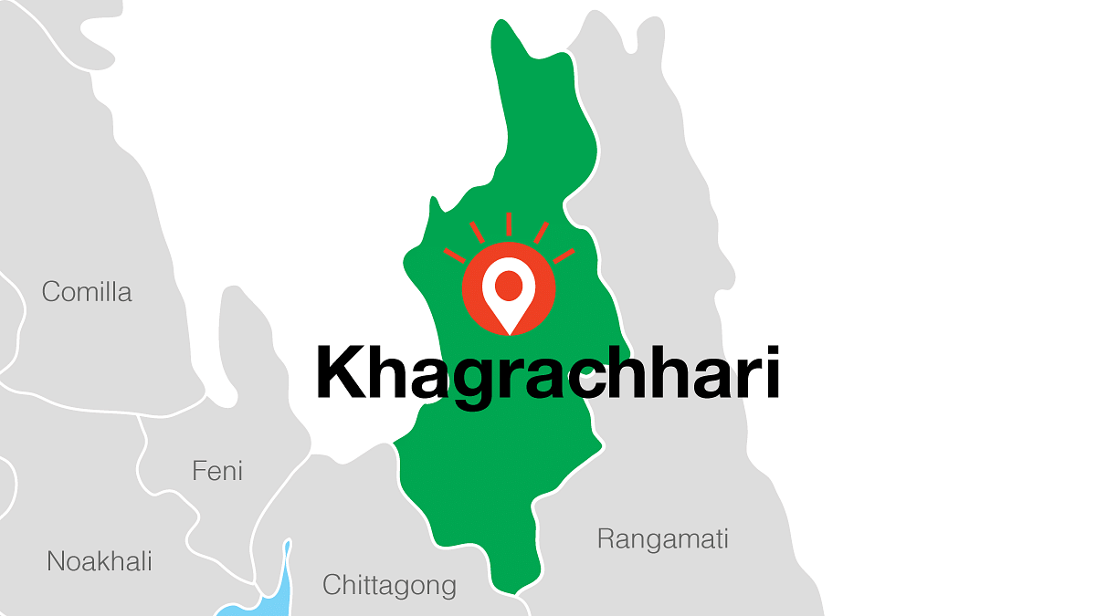 Map of Khagrachhari