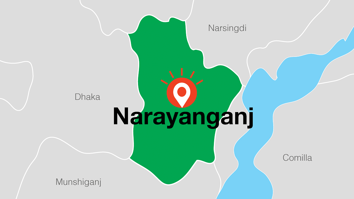 Map of Narayanganj