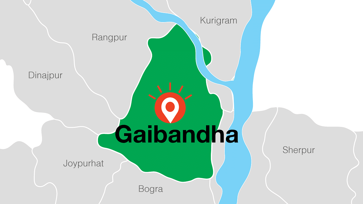 Map of Gaibandha