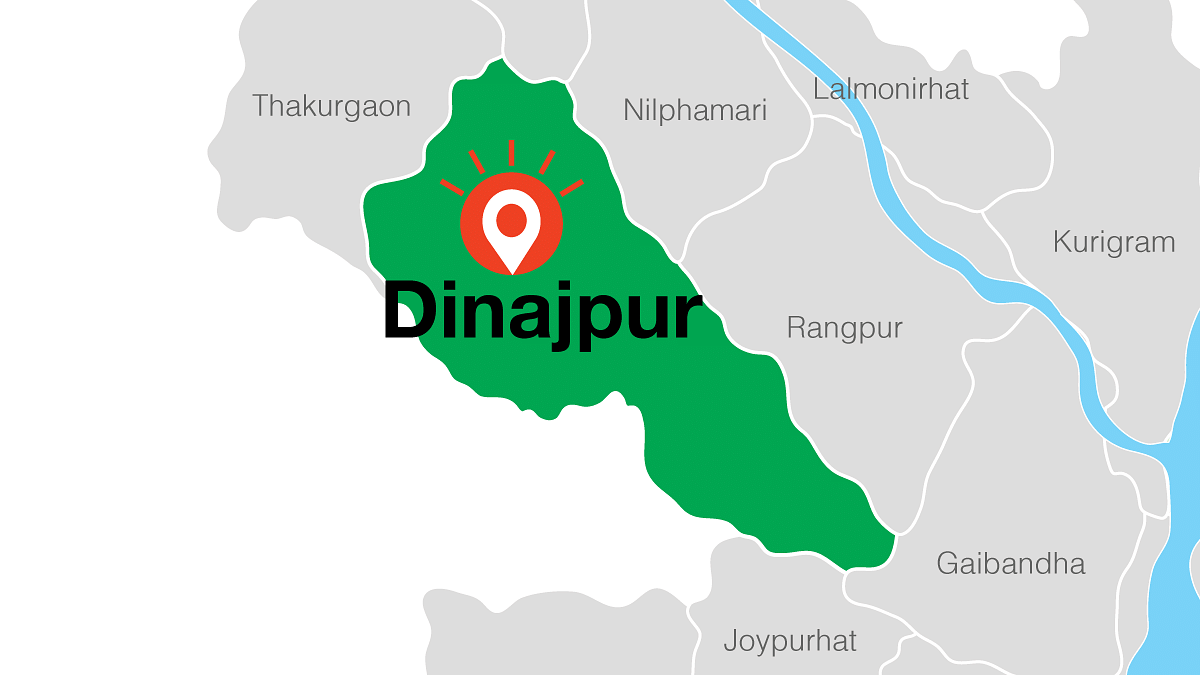 Map of Dinajpur
