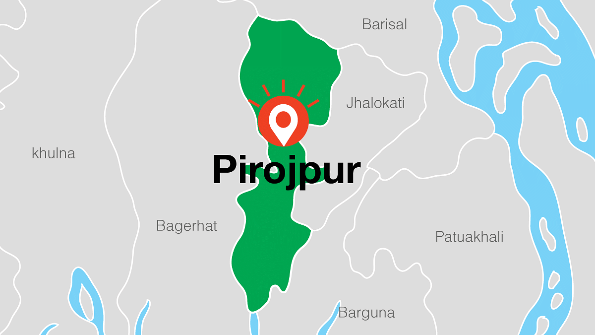 Map of Pirojpur