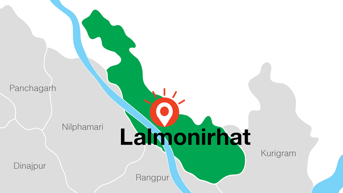 Map of Lalmonirhat