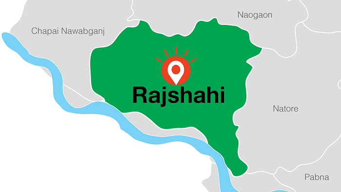 Rajshahi map