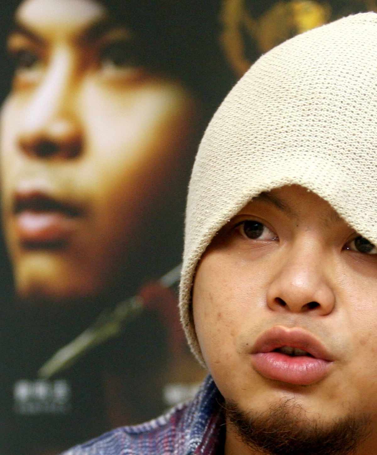 This file photo taken on 28 July, 2010 shows Malaysian rapper Wee Meng Chee, better known as Namewee, speaking during an interview with AFP at his office in Kuala Lumpur. Photo: AFP