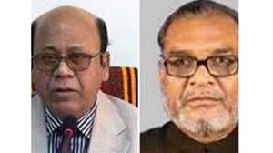 Food minister Qamrul Islam and Liberation war affairs minister AKM Mozammel Huq