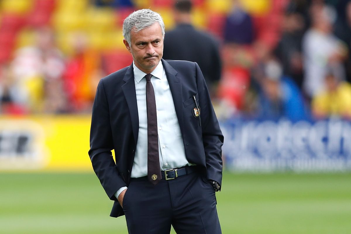 Manchester United manager Jose Mourinho. AFP