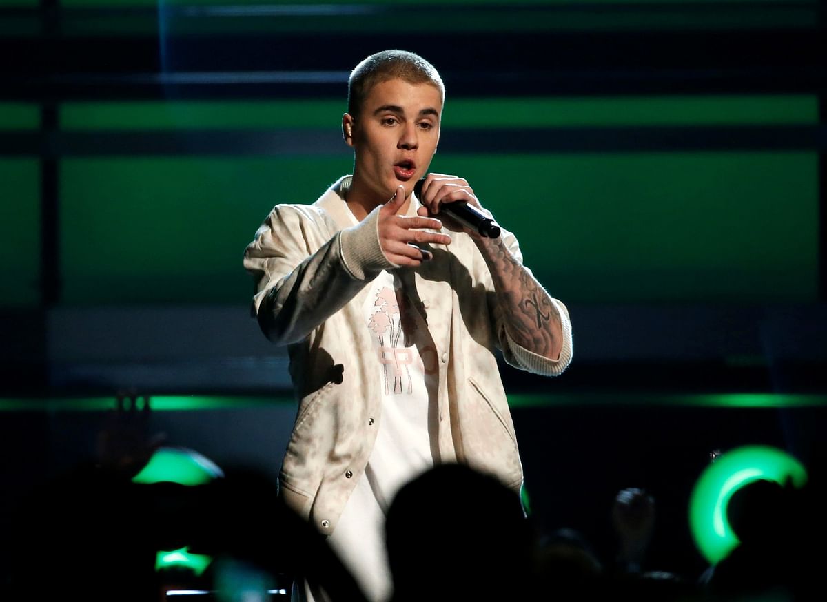 Justin Bieber performs a medley of songs at the 2016 Billboard Awards in Las Vegas, Nevada, US, 22 May, 2016. Photo: Reuters