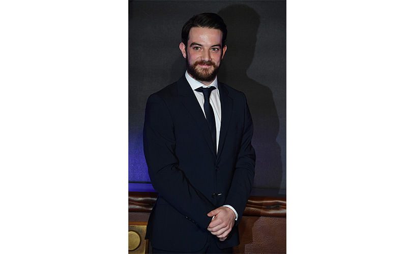 Scottish actor Kevin Guthrie poses after arriving to attend the European premiere of the film `Fantastic Beasts and Where to Find Them` in Leicester Square in central London. Photo: AFP