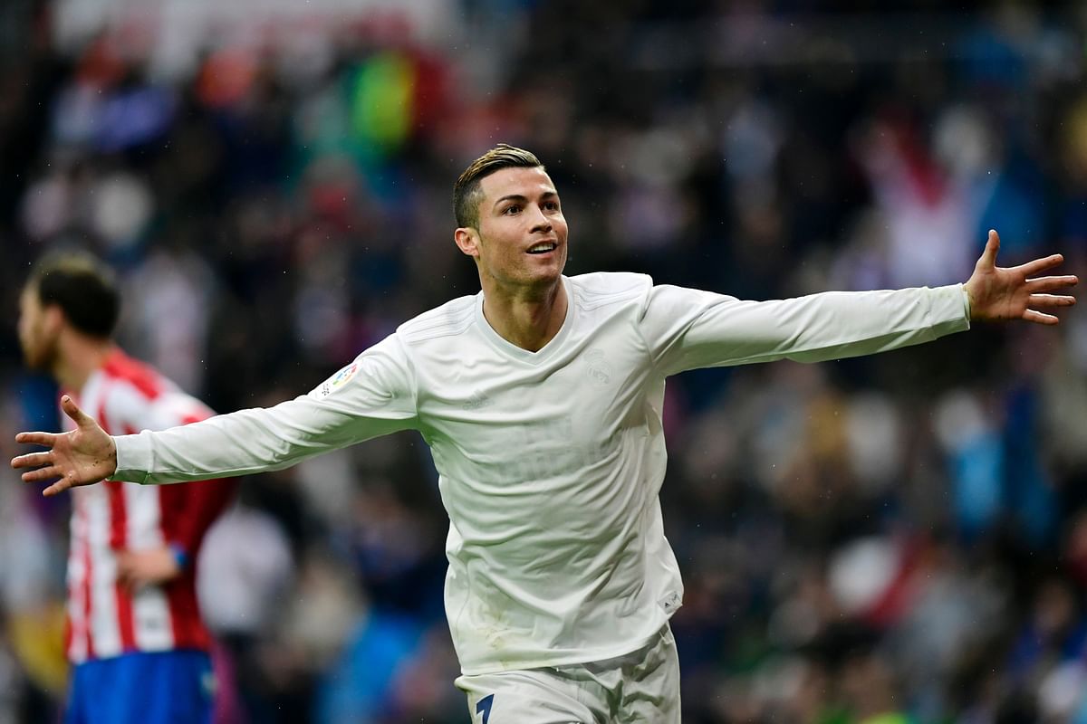 Ronaldo tops scoring charts. AFP