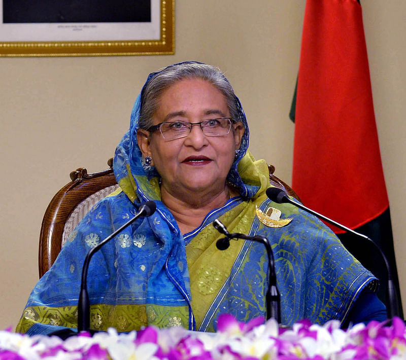 Prime minister Sheikh Hasina. File Photo