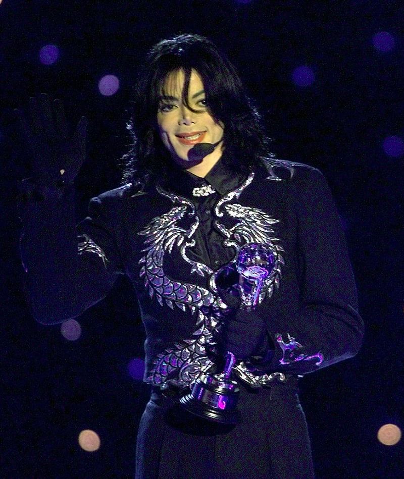 This file photo taken on 11 May, 2000 shows Michael Jackson sings during the World Music awards ceremony in Monaco. Photo: AFP