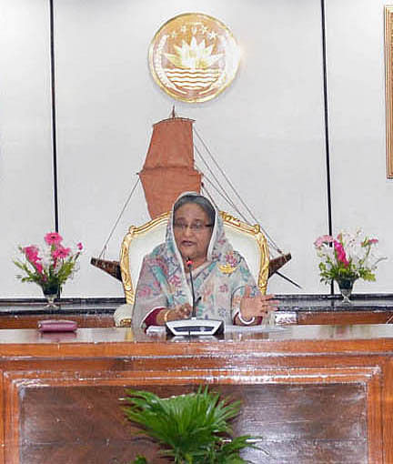 Prime minister Sheikh Hasina. Prothom Alo File Photo
