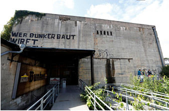 A general view shows the location of the exhibition entitled `Hitler - How Could it Happen?` about German Nazi leader Adolf Hitler during a media tour in a World War Two bunker in Berlin, Germany, 27 July 2017. Photo: AFP