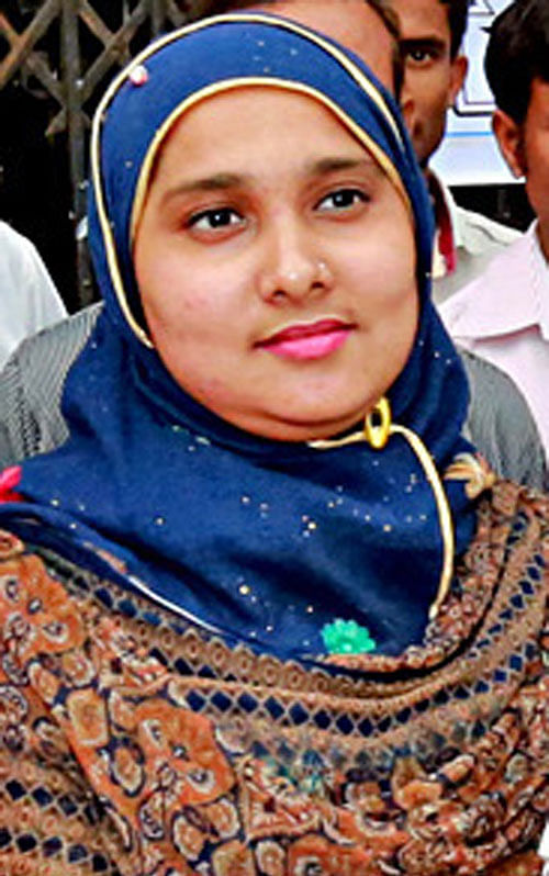Female councillor held over Bogra rape incident. Photo: Collected