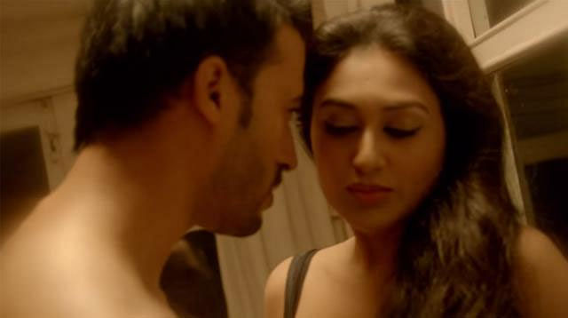 Kushum and Shujon in music video ‘Nesha’.