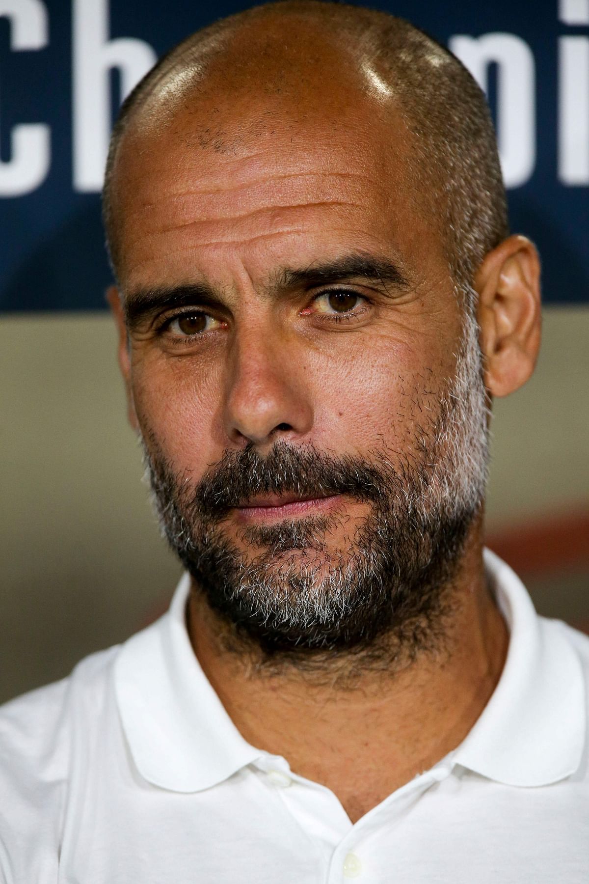 Pep Guardiola will be keen to win his first major trophy in England. AFP